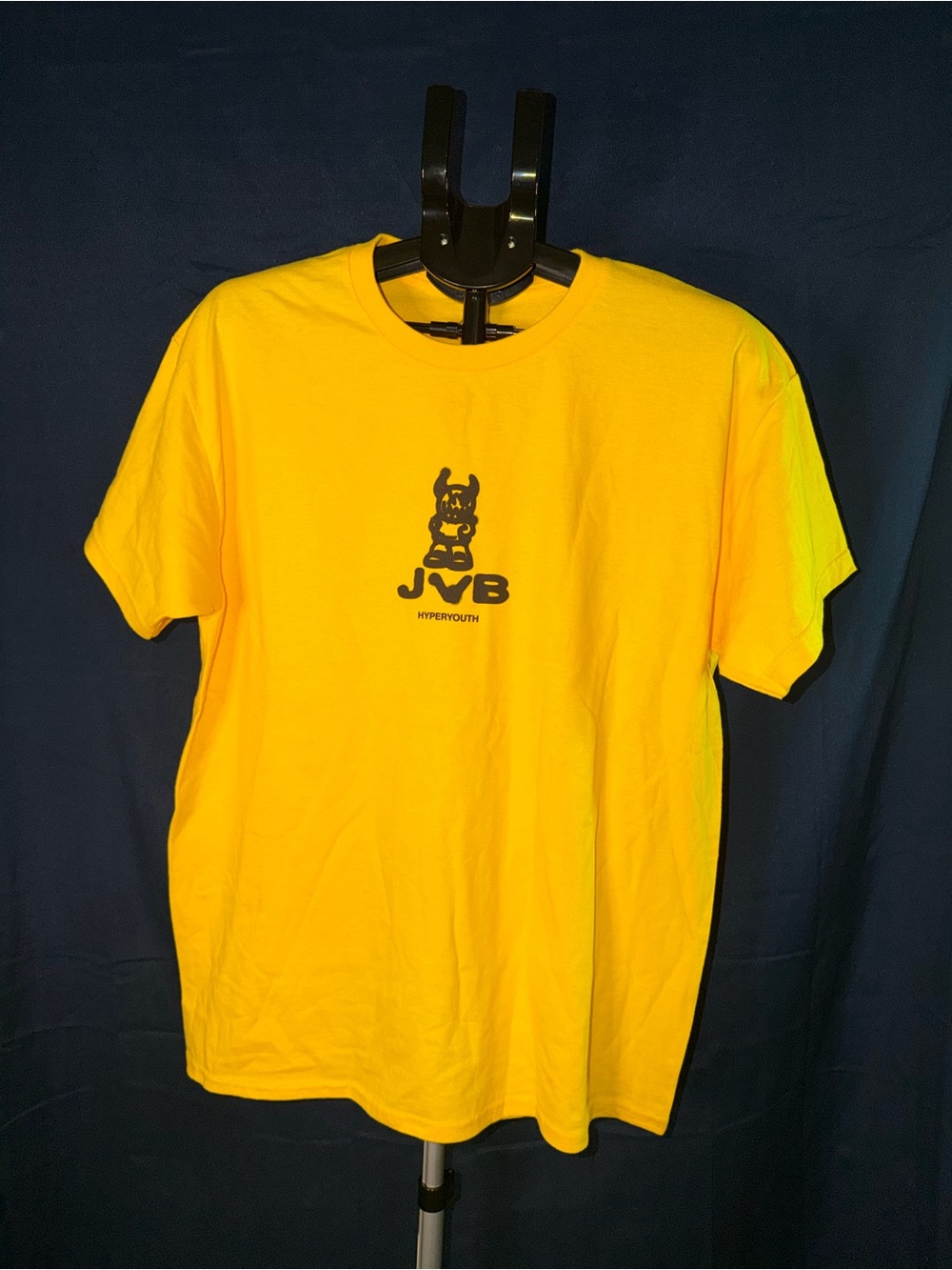 JVB HyperYouth “USA Tour 2025” Graphic Tee – Yellow – Size Large